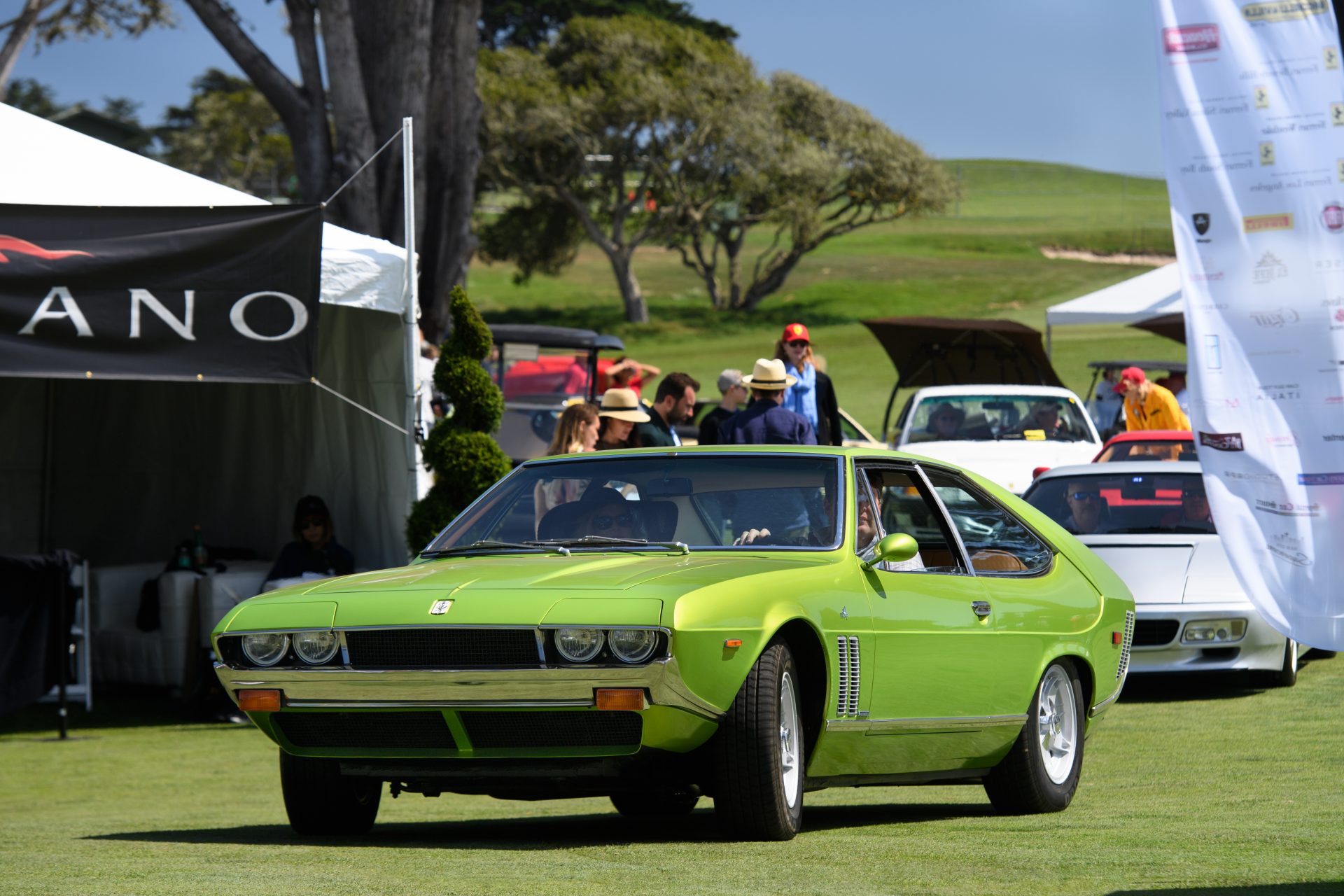 1st place Iso & Bizzarrini: 1974 Iso Lele owned by Mike Clarke from El Dorado Hills, CA